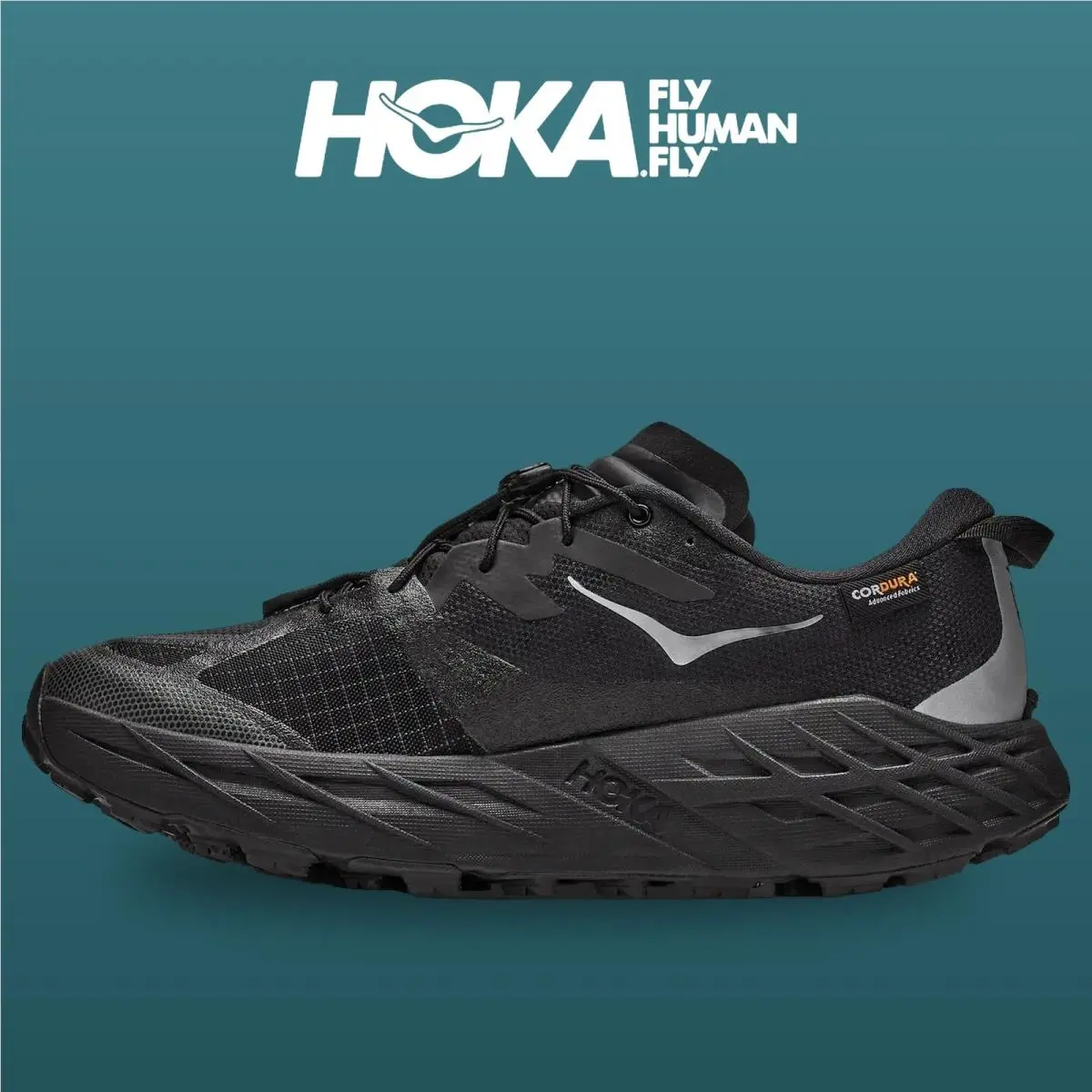 Hoka shoes - Speedgoat 7 Gtx - Speedgoat Gtx - 1176677-BBNB - Black/Carbon Blk 8