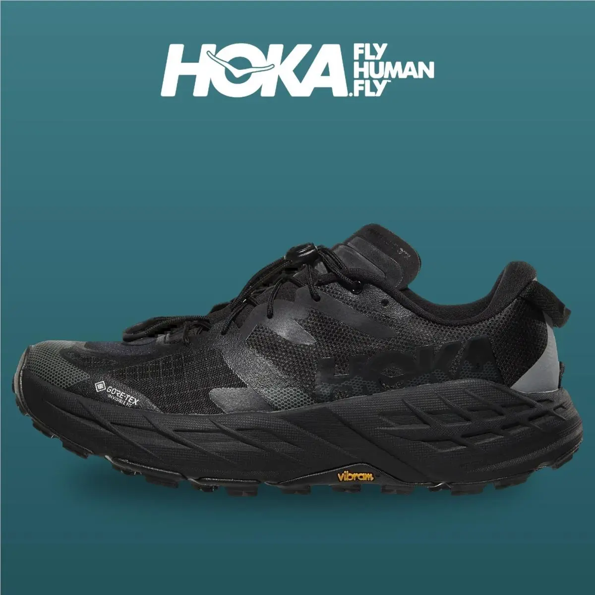 Hoka shoes - Speedgoat 7 Gtx - Speedgoat Gtx - 1176677-BBNB - Black/Carbon Blk 5