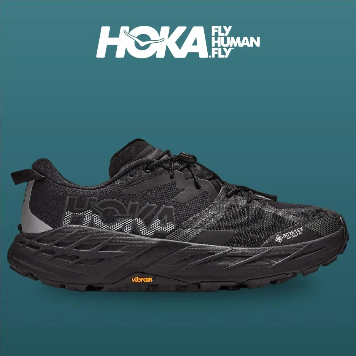Hoka shoes - Speedgoat 7 Gtx - Speedgoat Gtx - 1176677-BBNB - Black/Carbon Blk 6