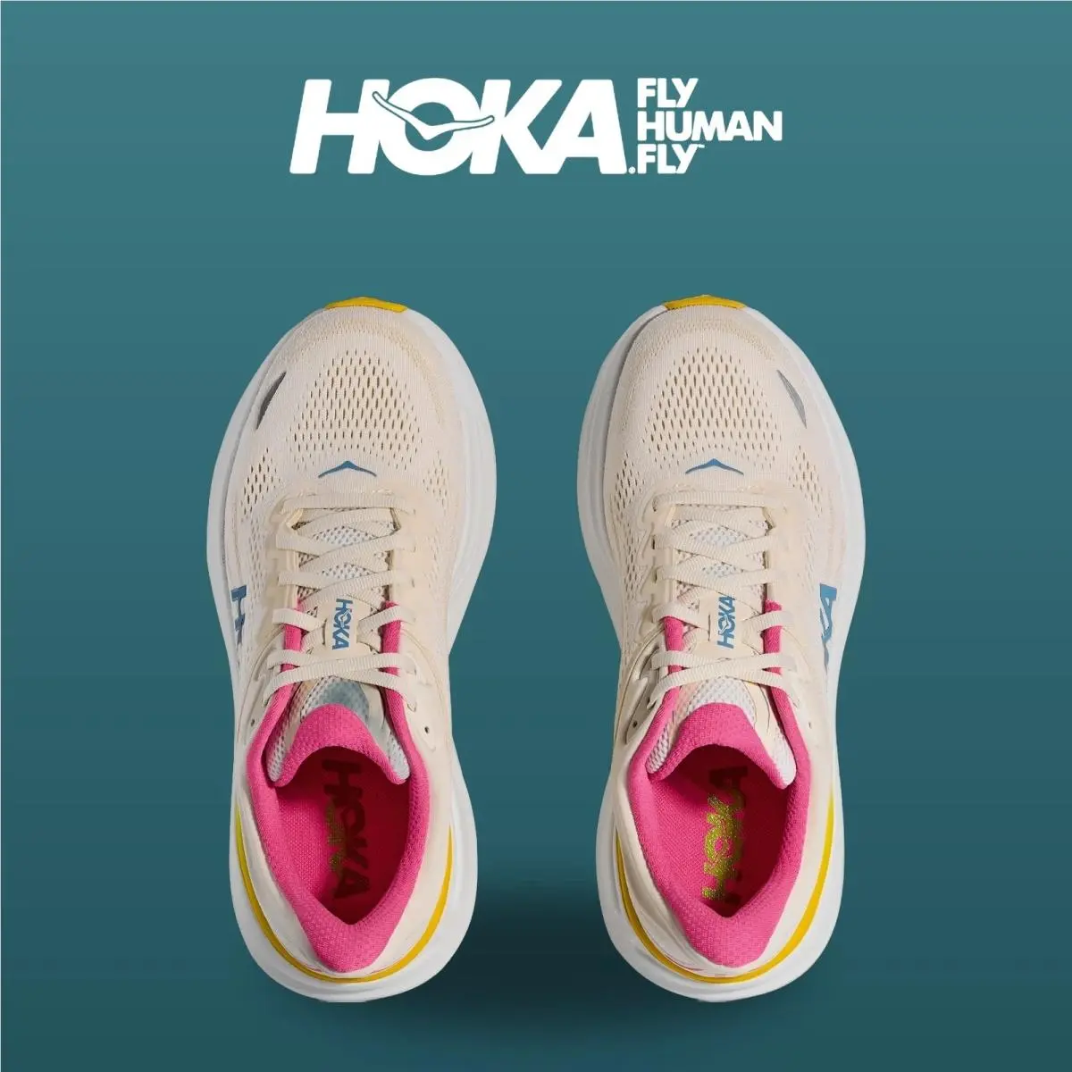 Hoka shoes - Bondi 9 - Bondi - 1162012-ALBST - Alabaster/Birch 0