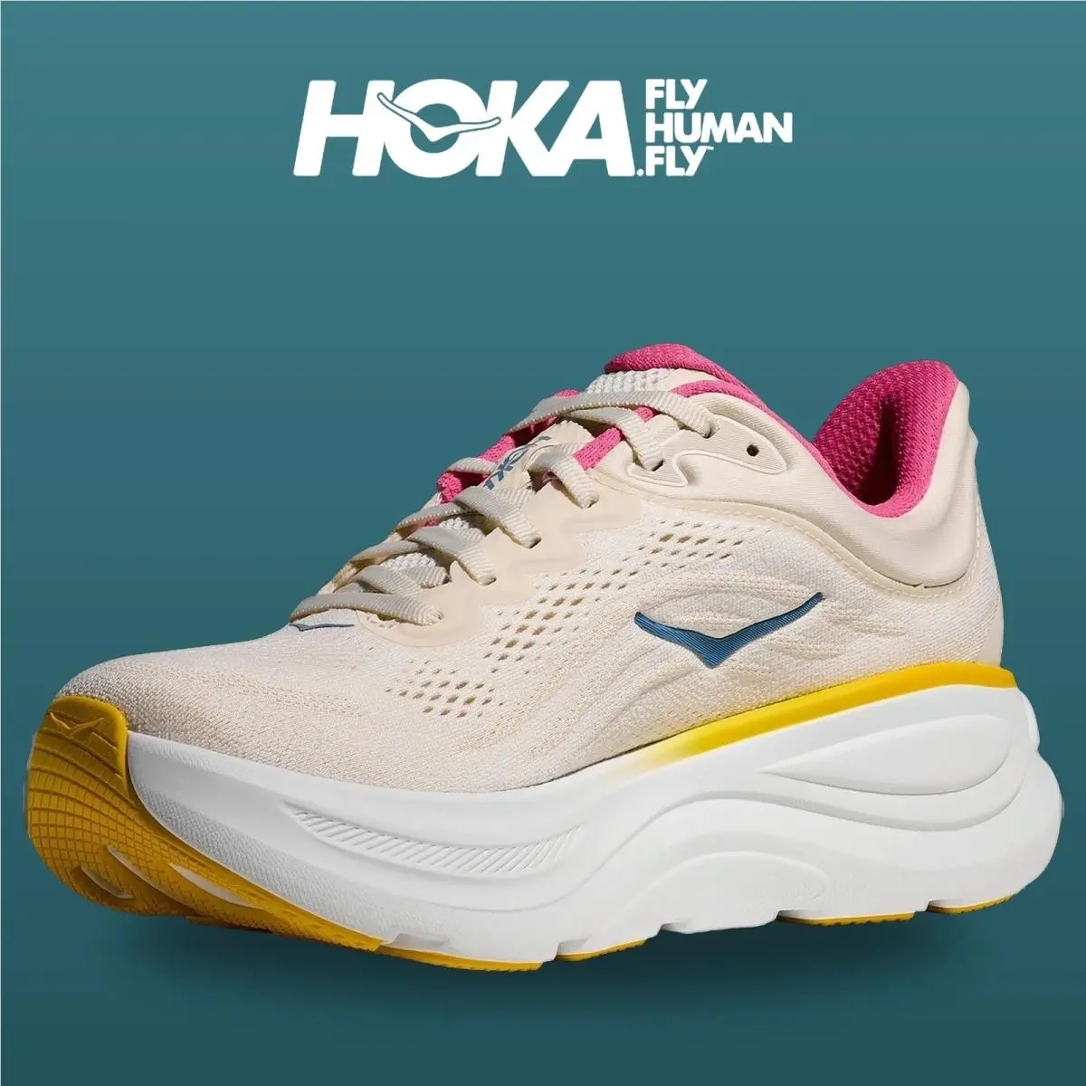 Hoka shoes - Bondi 9 - Bondi - 1162012-ALBST - Alabaster/Birch 14
