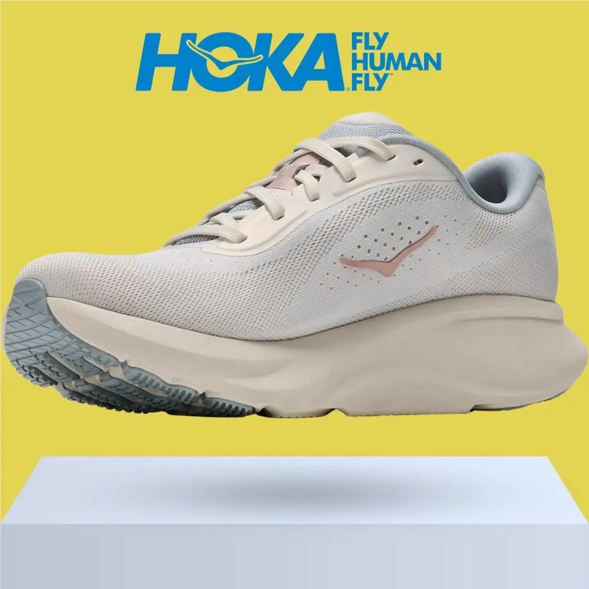 Hoka shoes - Hoka One One Rincon 5 - Alabaster/Mineral Blue 0