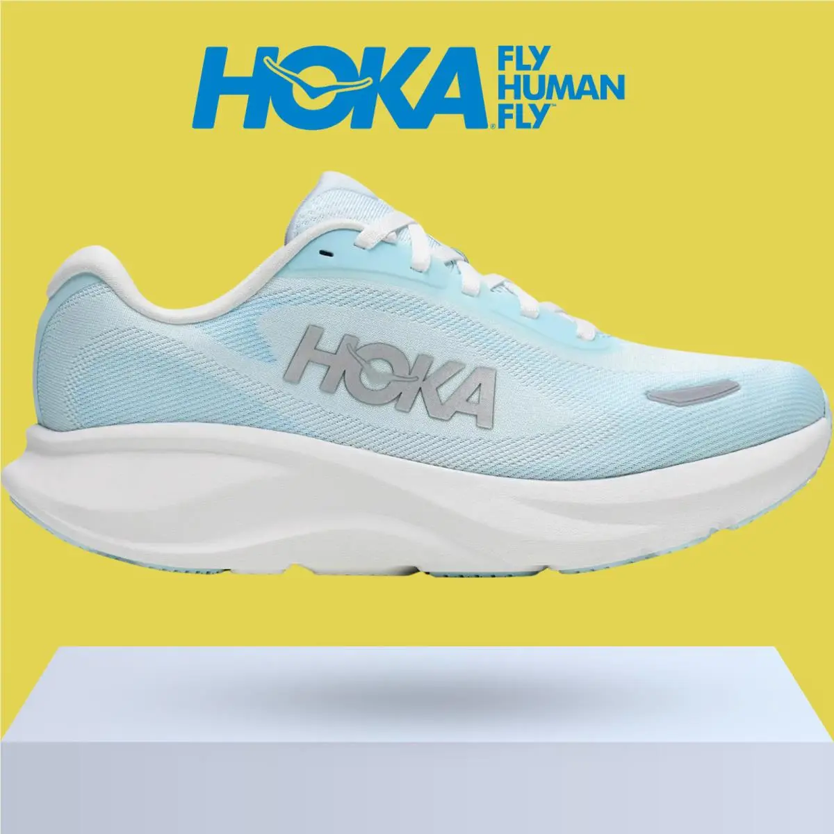 Hoka shoes - Hoka One One Rincon 5 - Alabaster/Mineral Blue 24