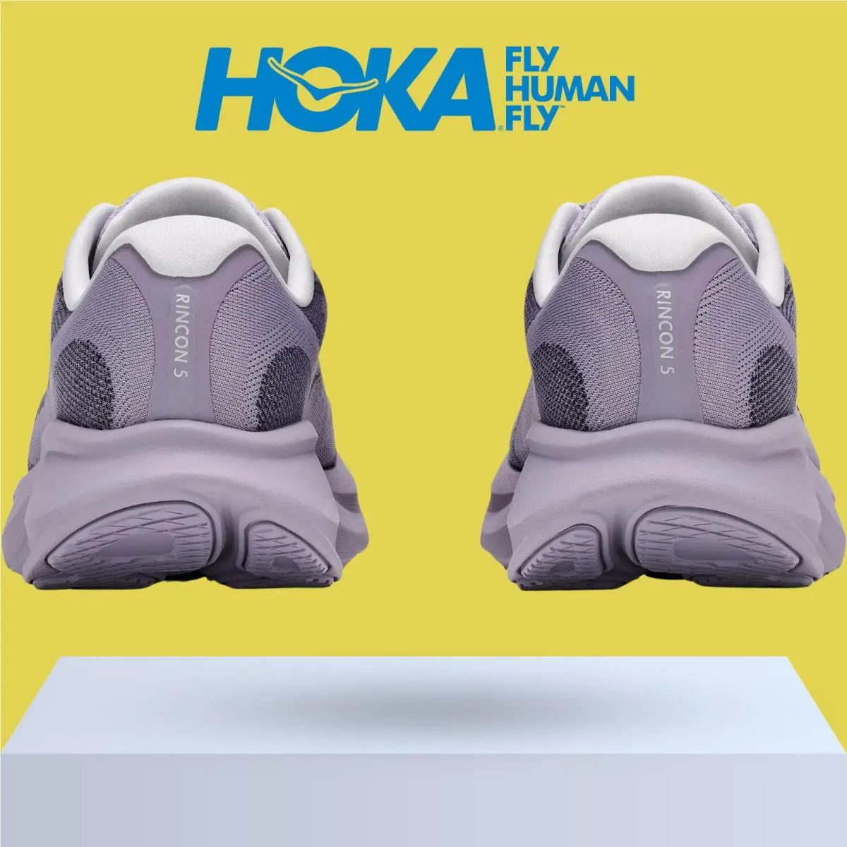 Hoka shoes - Hoka One One Rincon 5 - Alabaster/Mineral Blue 31