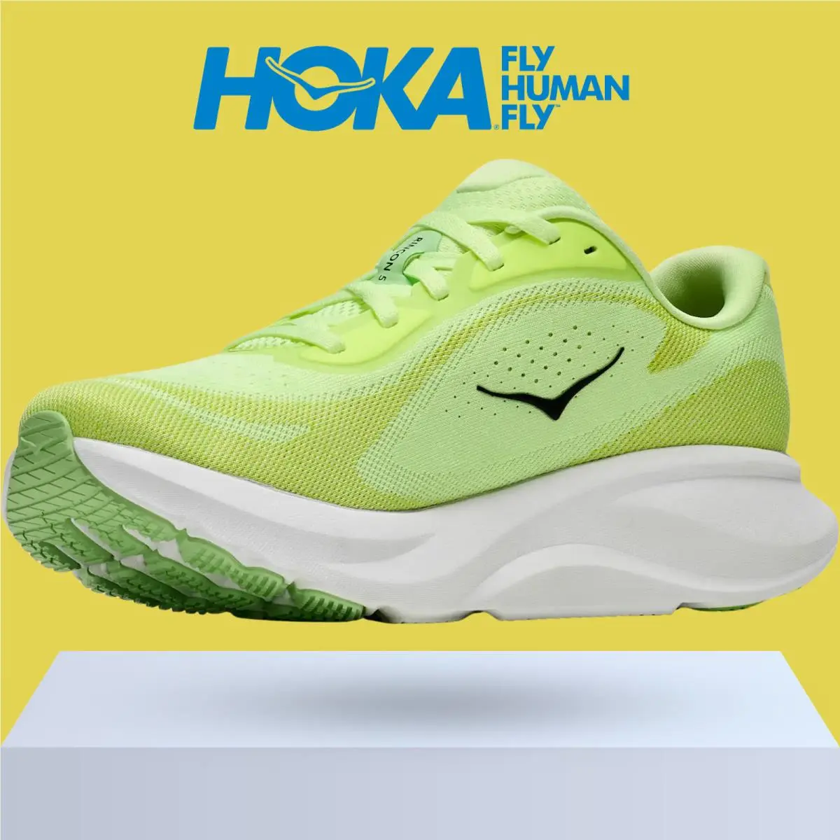 Hoka shoes - Hoka One One Rincon 5 - Alabaster/Mineral Blue 35