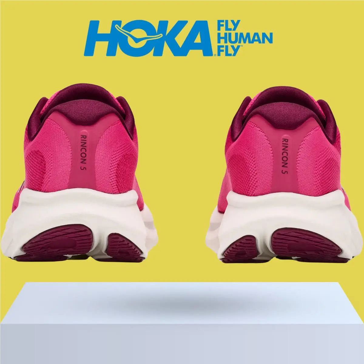 Hoka shoes - Hoka One One Rincon 5 - Alabaster/Mineral Blue 41