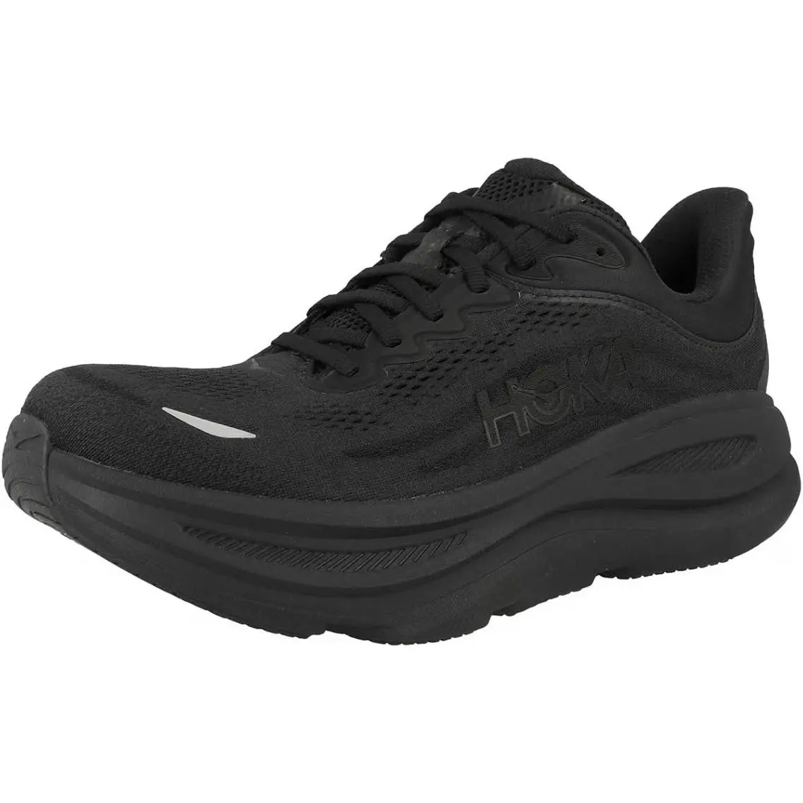 Hoka shoes - HOKA ONE ONE BONDI 9 - 1162011 - Black/Black 2