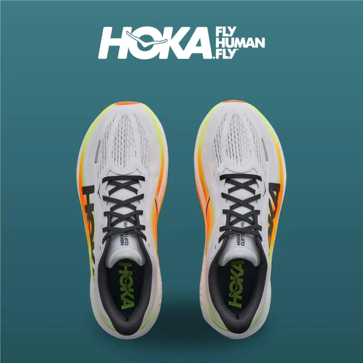 Hoka shoes - Clifton Pro - Clifton Pro - 1176510-CMCGR - Cosmic Grey/Black 0