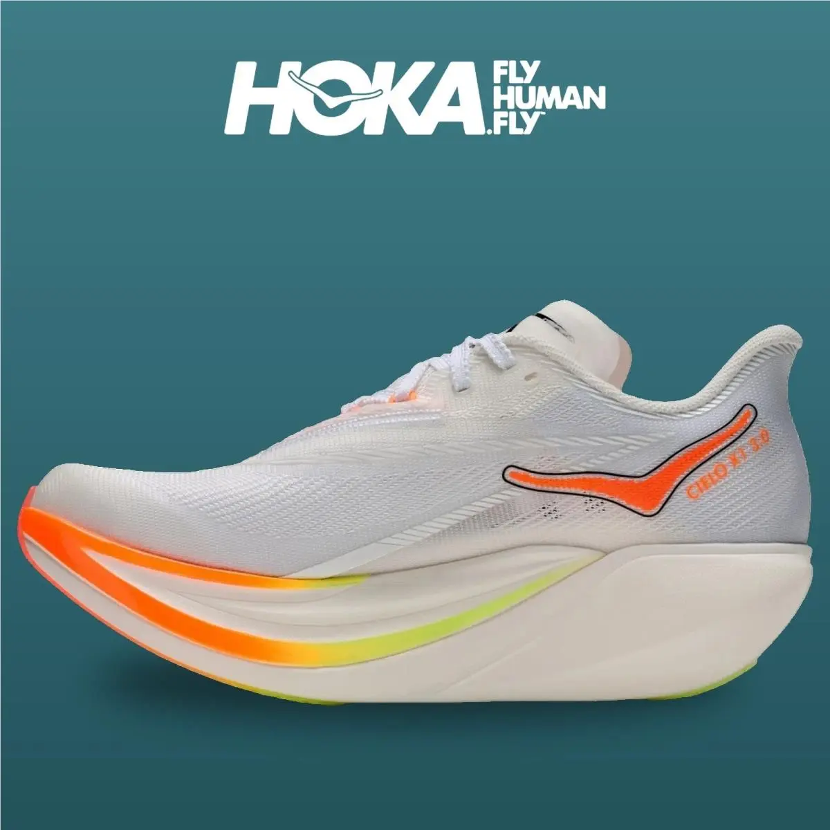 Hoka shoes - Cielo X1 3 0 - Cielo - 1171927-FLCK - Frost/Black 4