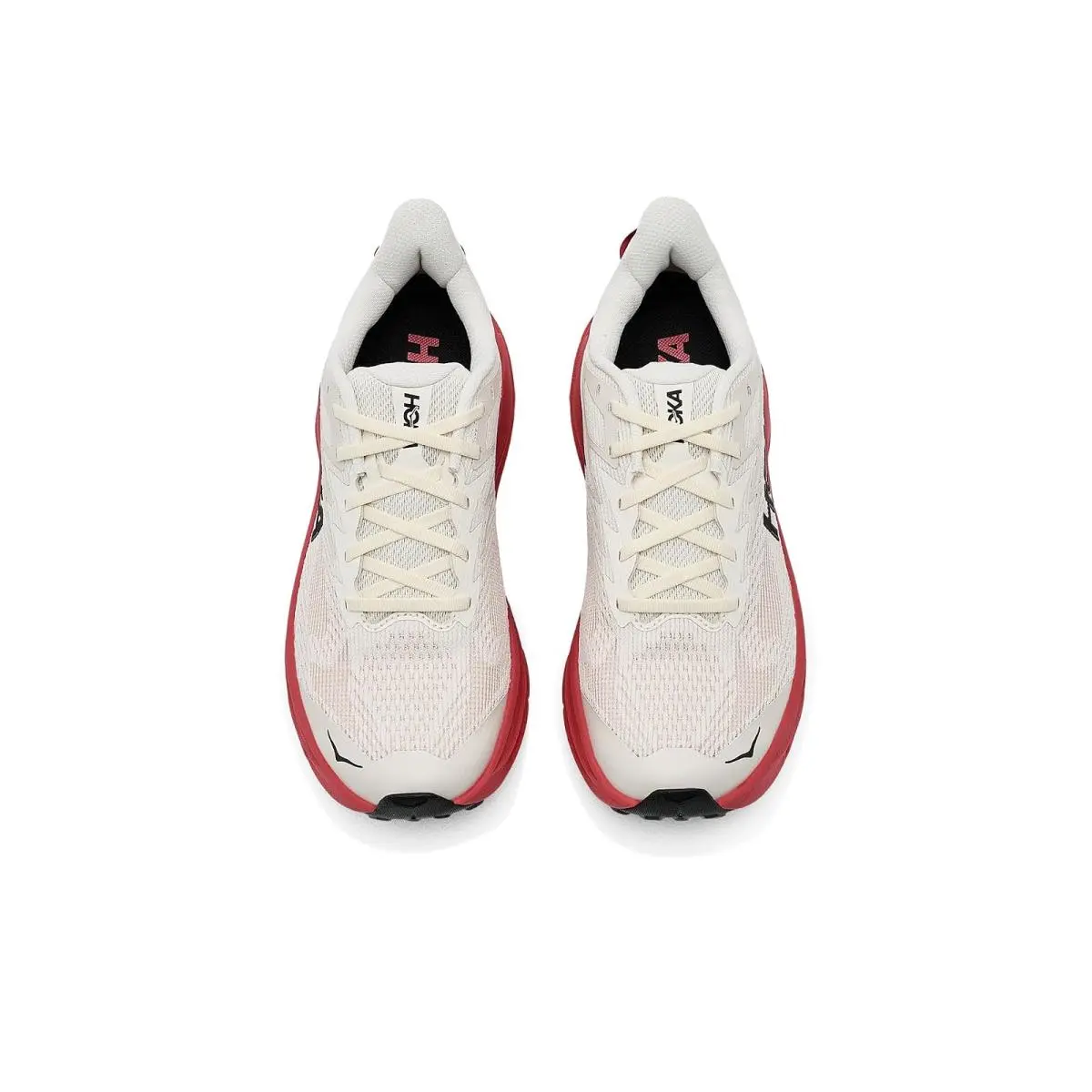 Hoka shoes - Alabaster/Burnt Red 0