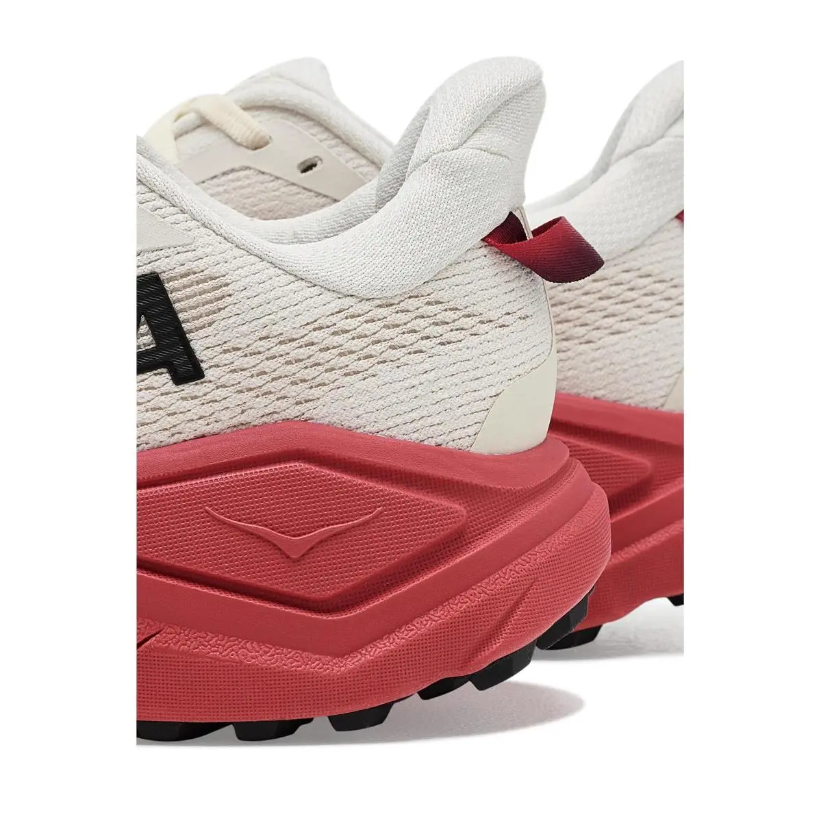 Hoka shoes - Alabaster/Burnt Red 4