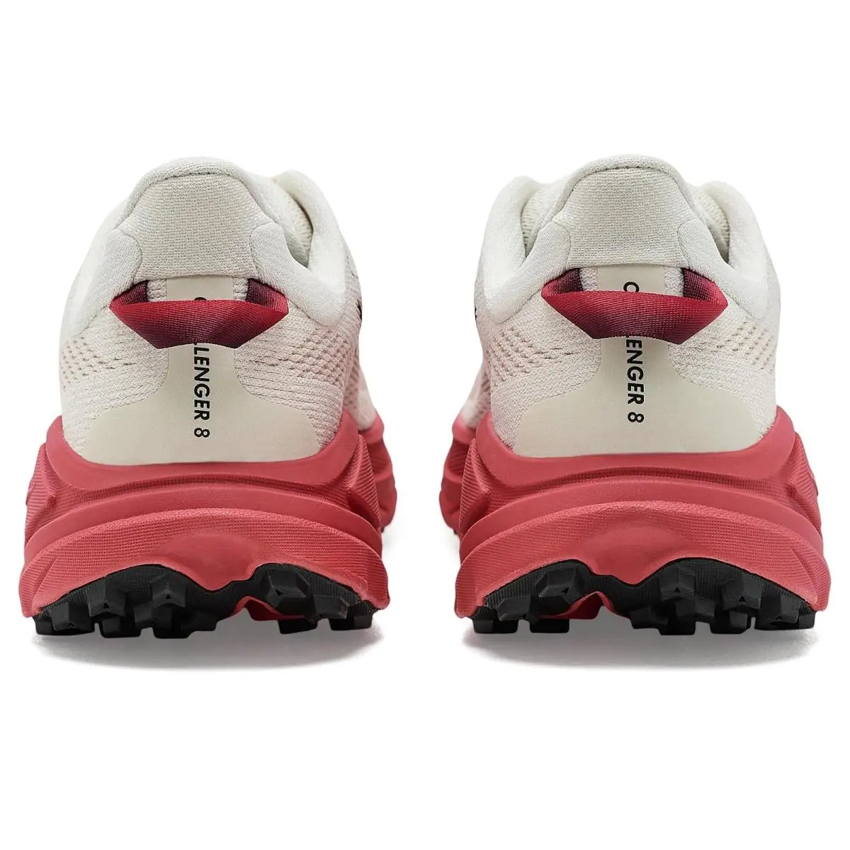 Hoka shoes - Alabaster/Burnt Red 12