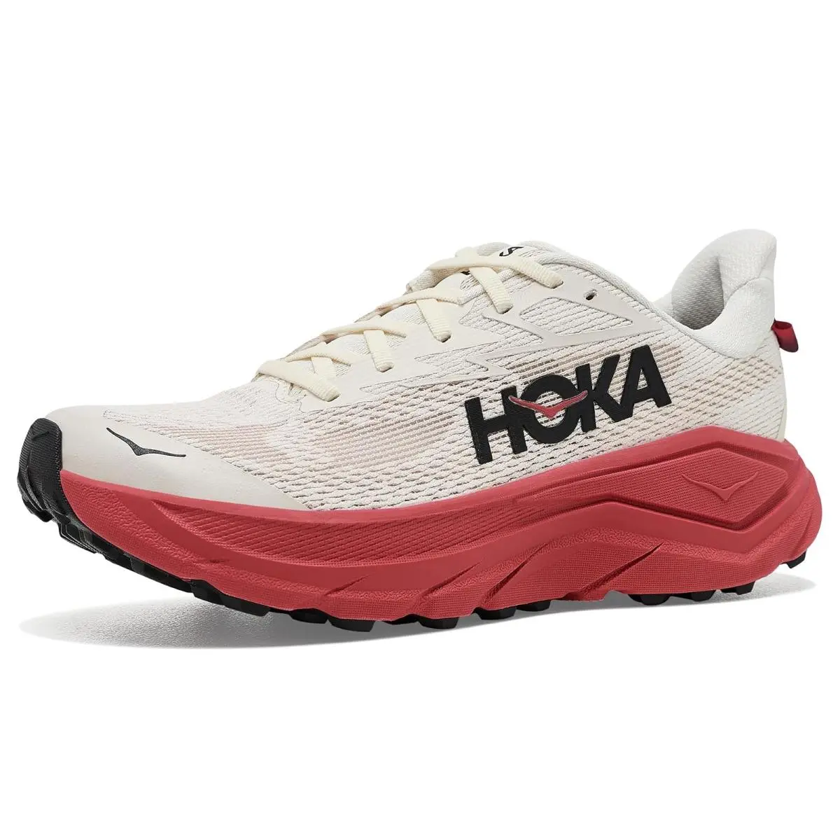 Hoka shoes - Alabaster/Burnt Red 6