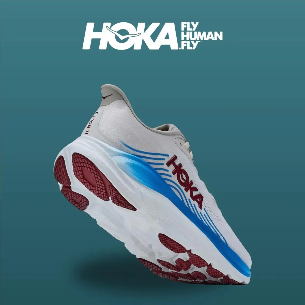 Hoka shoes - Clifton 11 - Clifton - 1176572-SCCG - Stucco/Grout 14