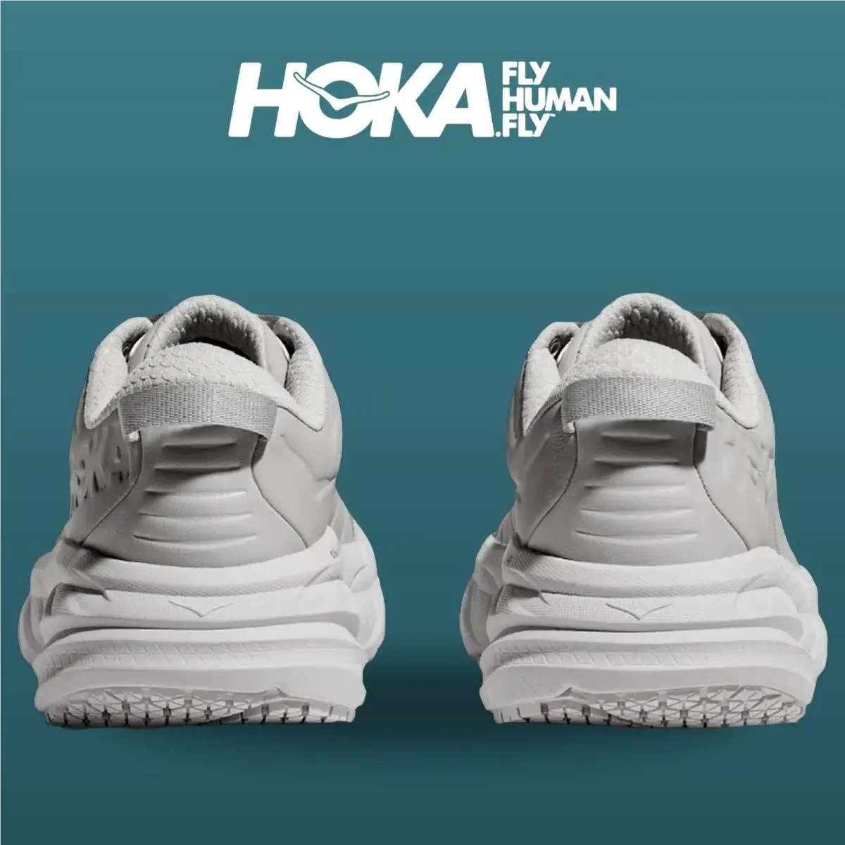Hoka shoes - Bondi Sr - Bondi - 1110521-HMLR - Harbor Mist/Lunar Rock 3