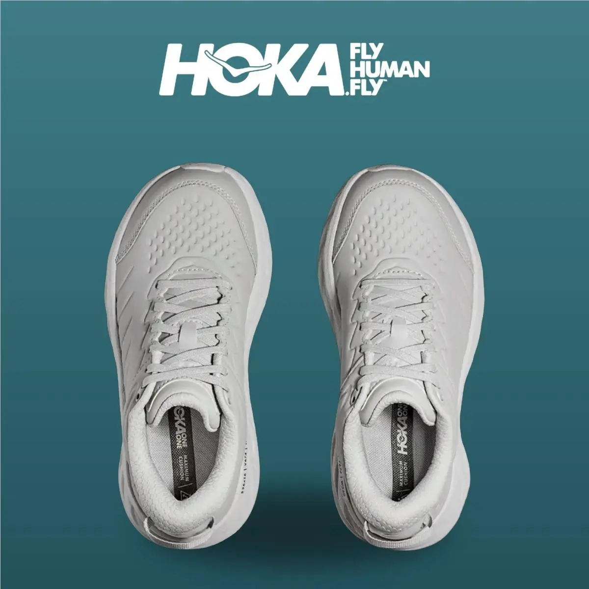 Hoka shoes - Bondi Sr - Bondi - 1110521-HMLR - Harbor Mist/Lunar Rock 9