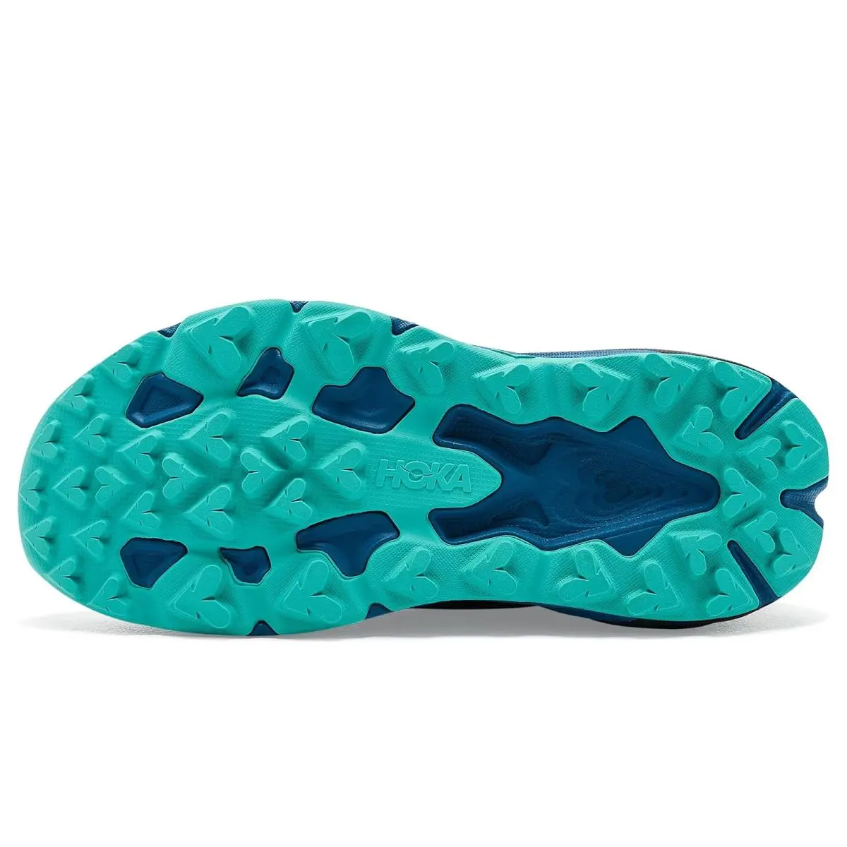 Hoka shoes - Black/Night Glow Blue 3