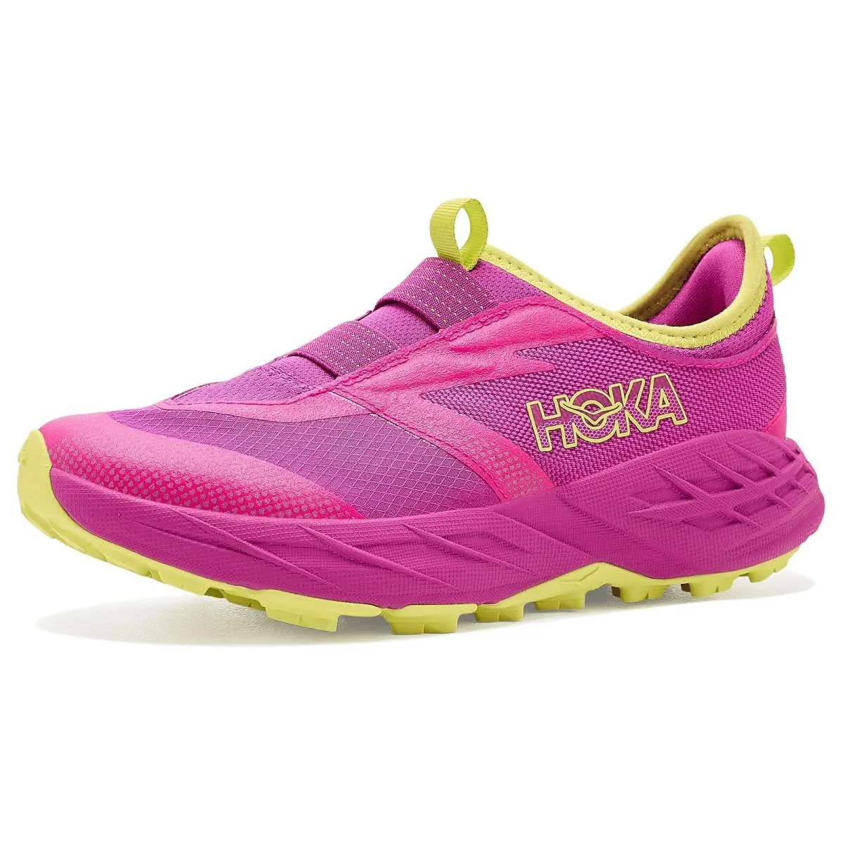 Hoka shoes - Black/Night Glow Blue 13