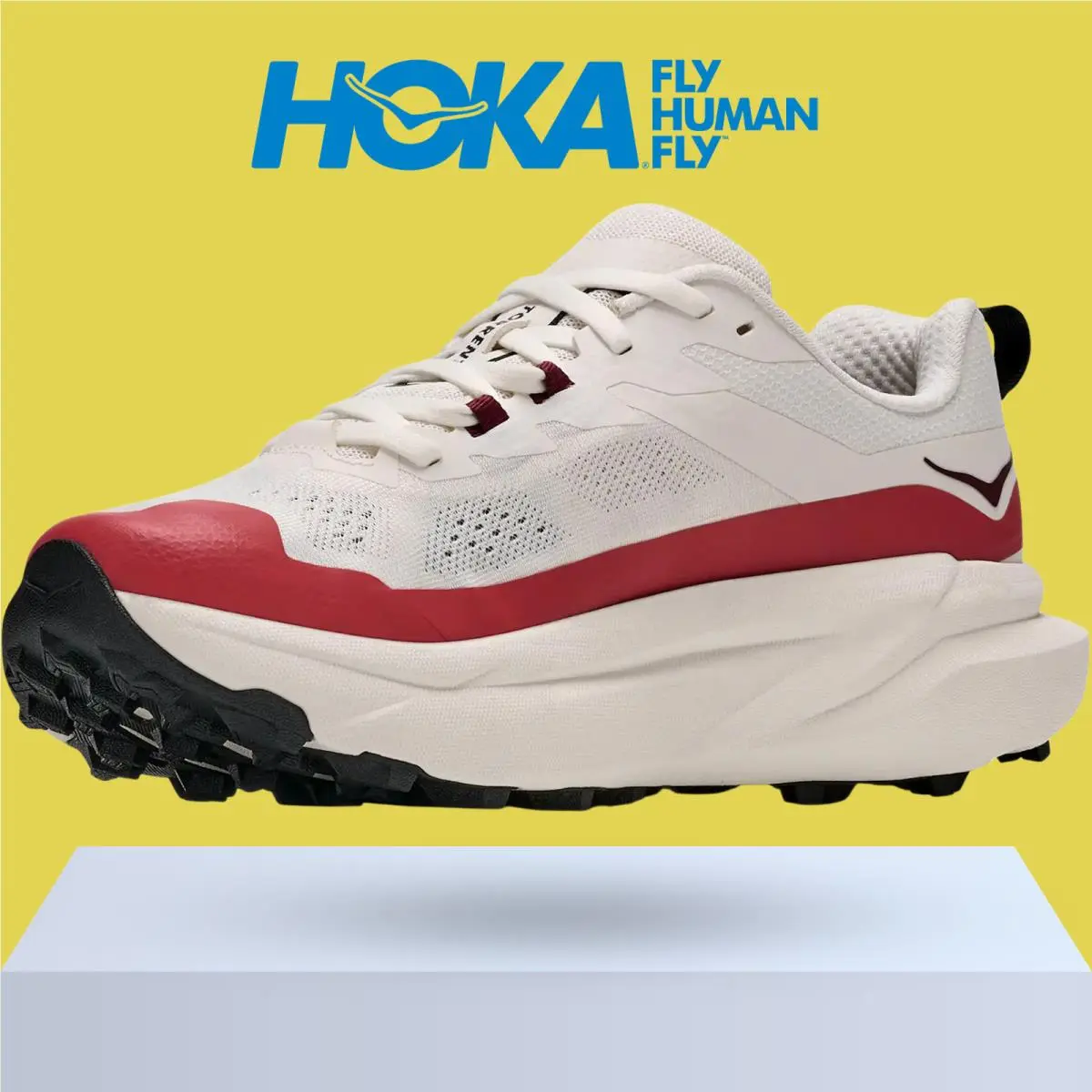 Hoka shoes - Hoka One One Torrent 5 - Alabaster/Burnt Red 5