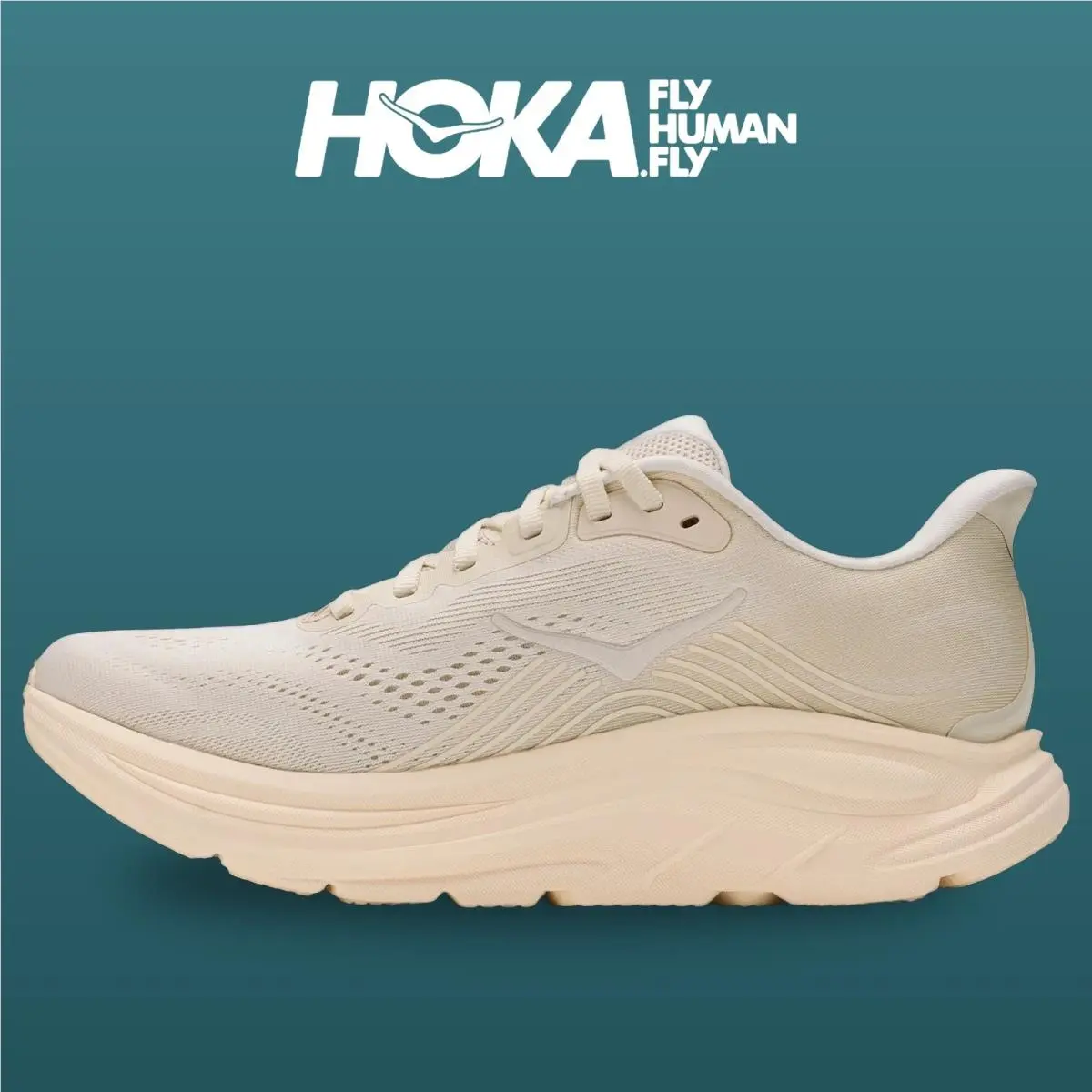 Hoka shoes - Clifton 11 - Clifton - 1176573-ALK - Alabaster/Oat Milk 2