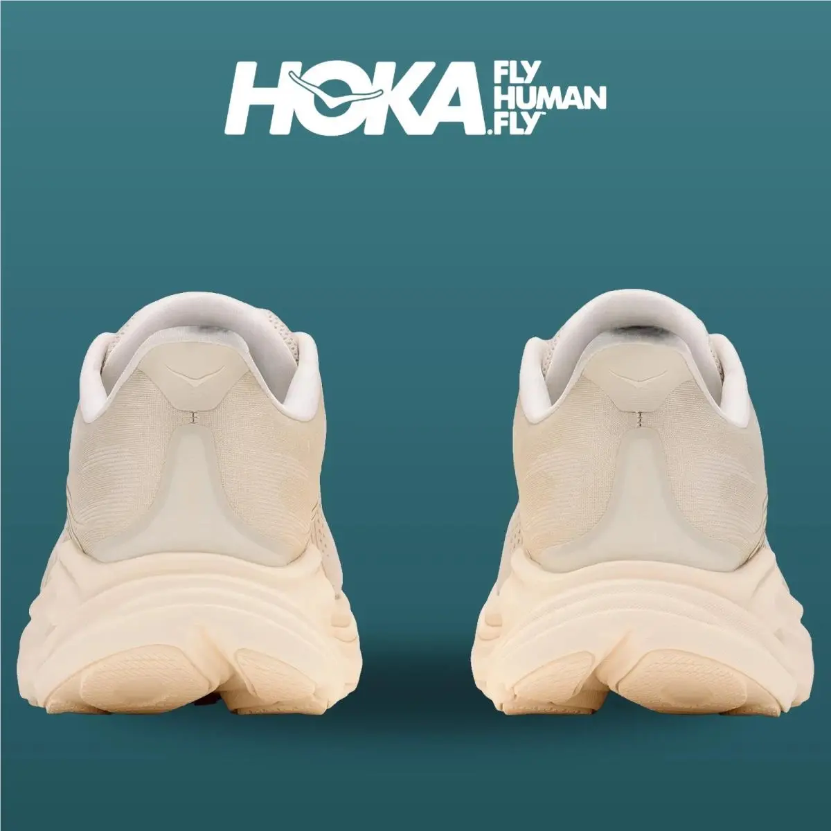 Hoka shoes - Clifton 11 - Clifton - 1176573-ALK - Alabaster/Oat Milk 12