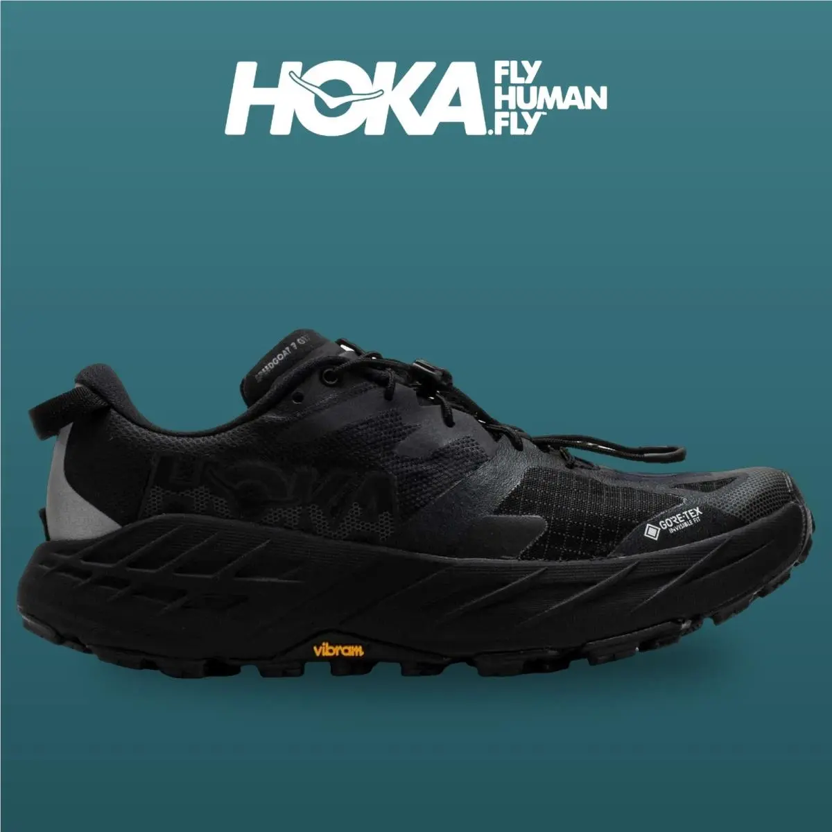Hoka shoes - Speedgoat 7 Gtx - Speedgoat Gtx - 1176674-BBNB - Black/Carbon Blk 6