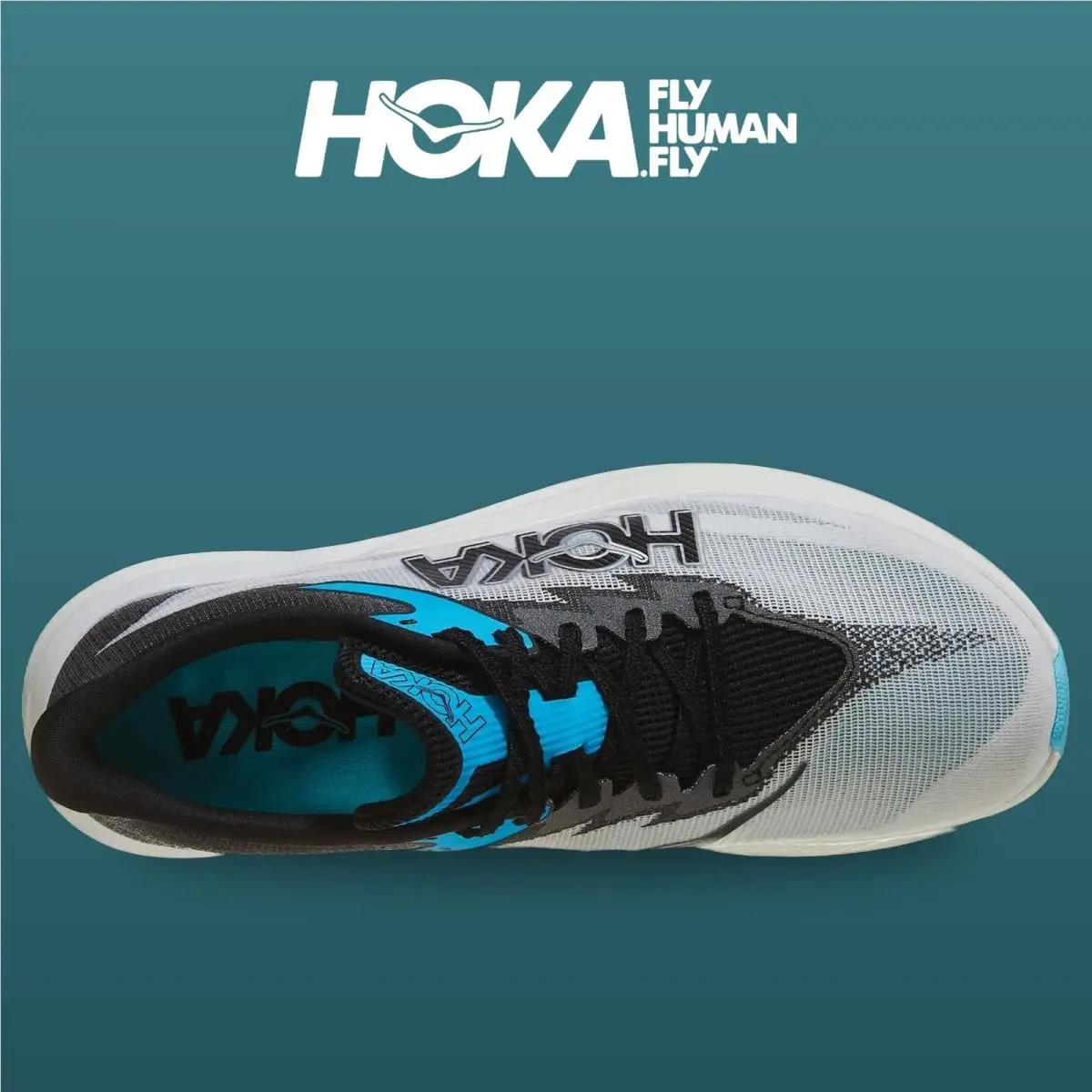 Hoka shoes - Rocket X 3 - Rocket - 1168724-WBLC - White/Black 2