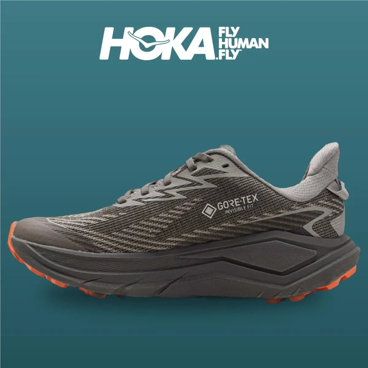 Hoka shoes - Challenger 8 Gtx - Challenger Gtx - 1171959-CVL - Cement/Gravel 7