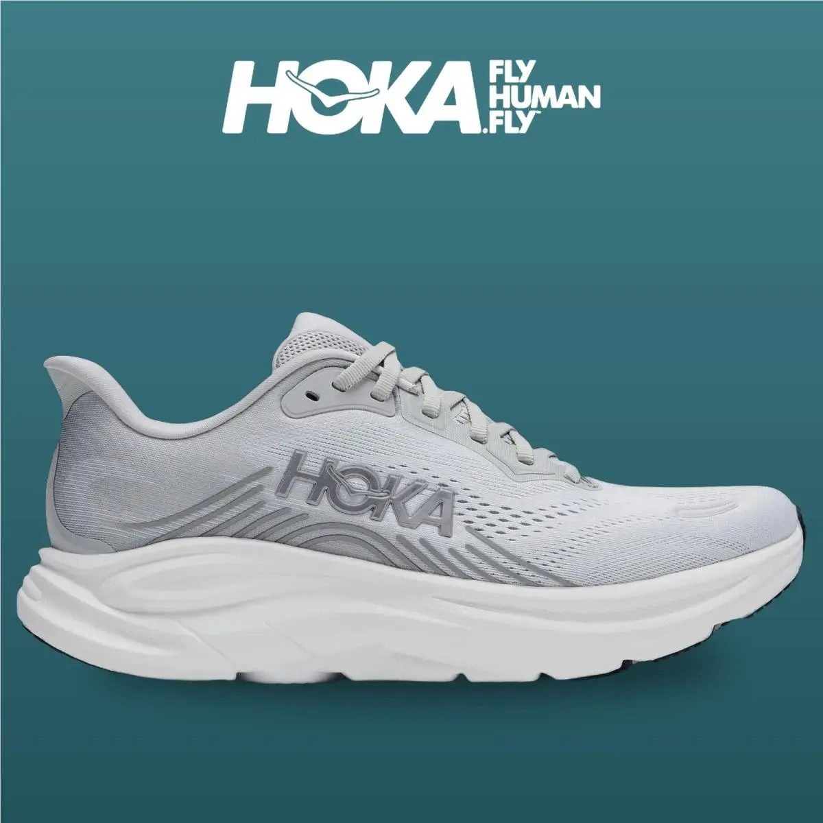 Hoka shoes - HOKA Clifton 11 Wide - Clifton Wide - 1176573-SDSTS - Stardust/Silver 8