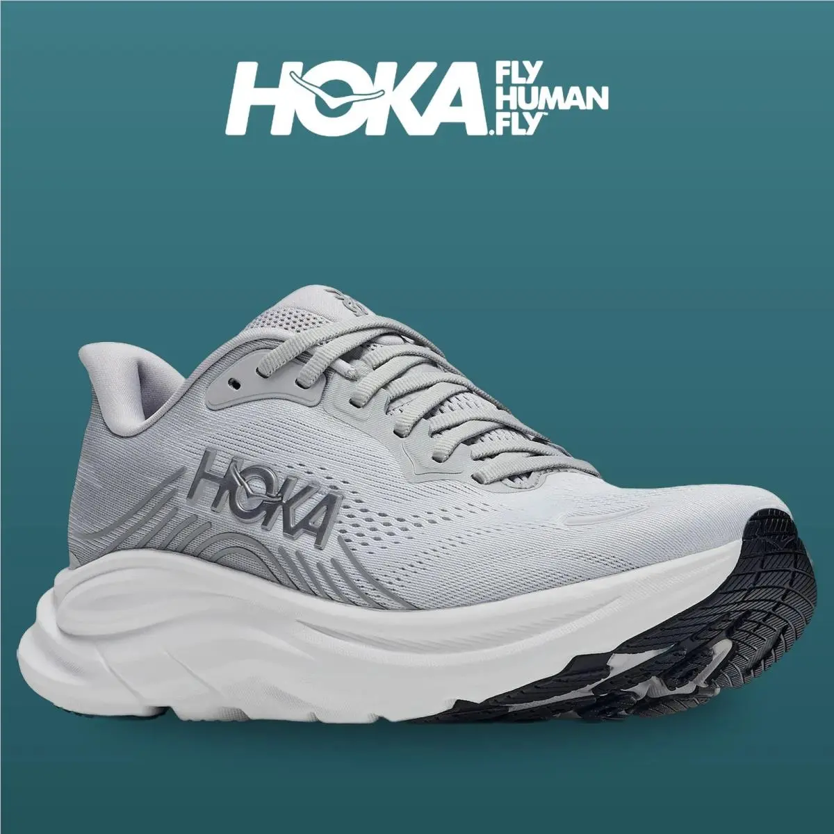 Hoka shoes - HOKA Clifton 11 Wide - Clifton Wide - 1176573-SDSTS - Stardust/Silver 14