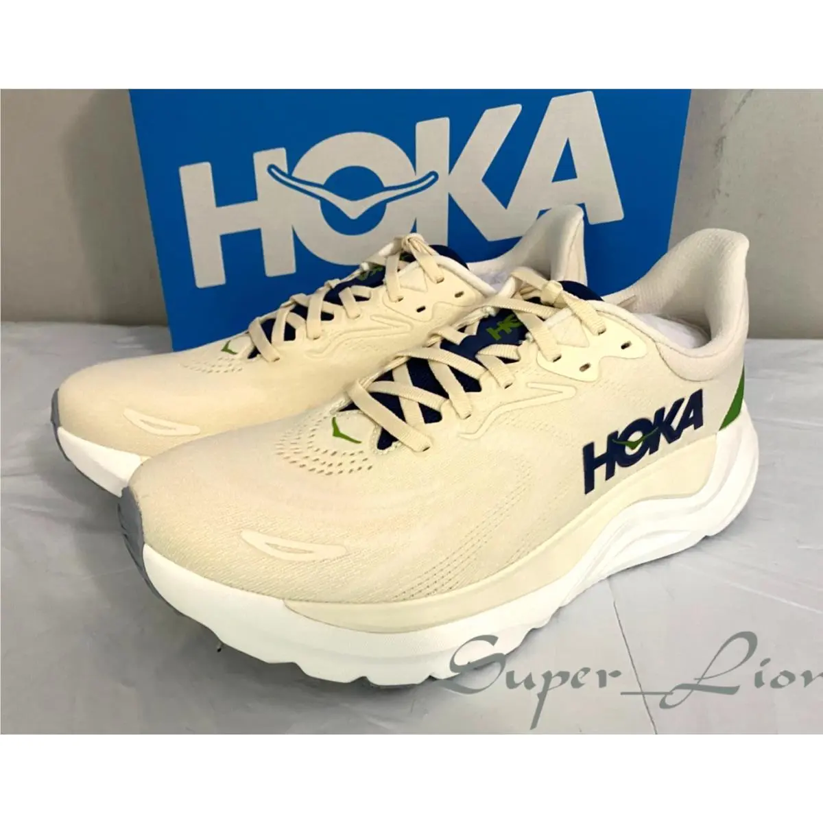 Hoka shoes - Hoka One One Arahi - One One Arahi - Alabaster/Birch 2