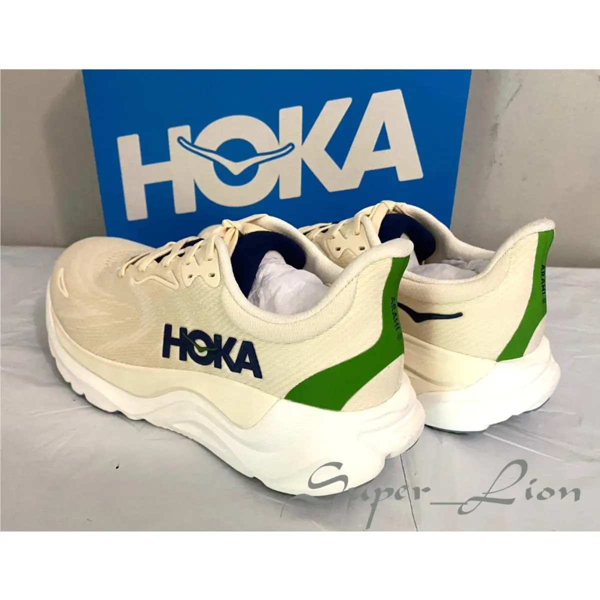 Hoka shoes - Hoka One One Arahi - One One Arahi - Alabaster/Birch 5