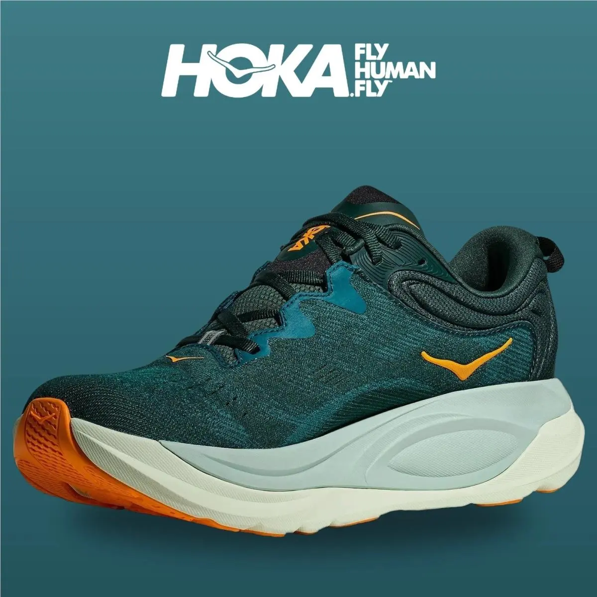 Hoka shoes - Gaviota 6 - Gaviota - 1171932-BLFT - Bay Leaf/Tidal Wave 5