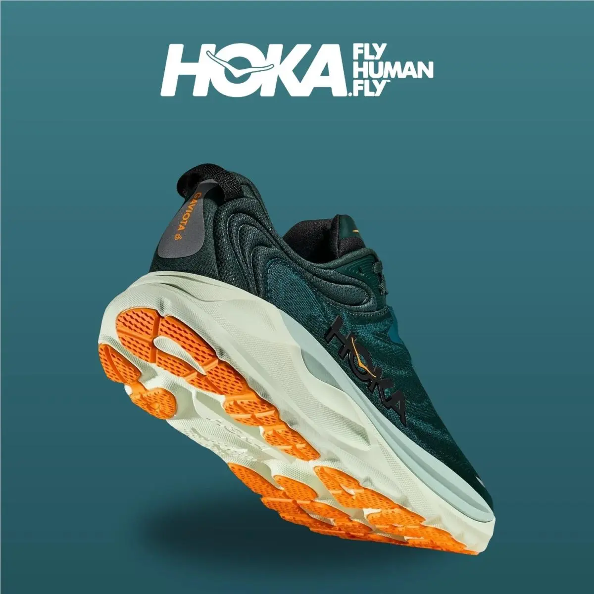 Hoka shoes - Gaviota 6 - Gaviota - 1171932-BLFT - Bay Leaf/Tidal Wave 6