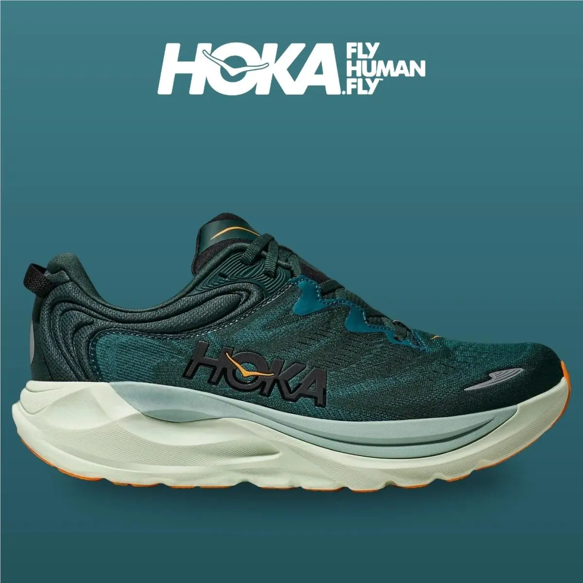 Hoka shoes - Gaviota 6 - Gaviota - 1171932-BLFT - Bay Leaf/Tidal Wave 8