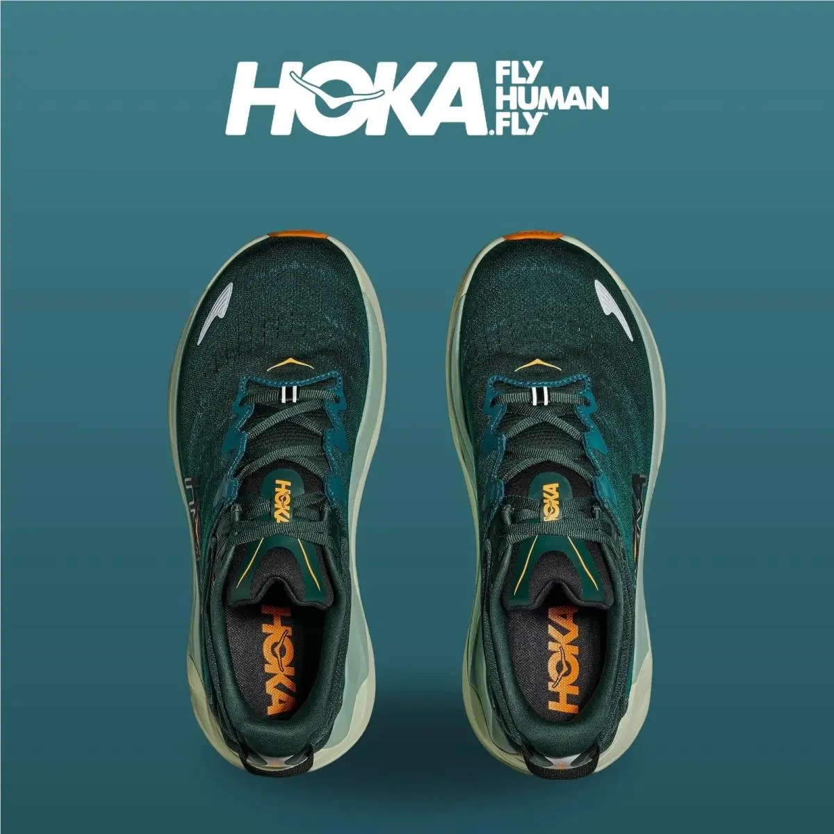 Hoka shoes - Gaviota 6 - Gaviota - 1171932-BLFT - Bay Leaf/Tidal Wave 9