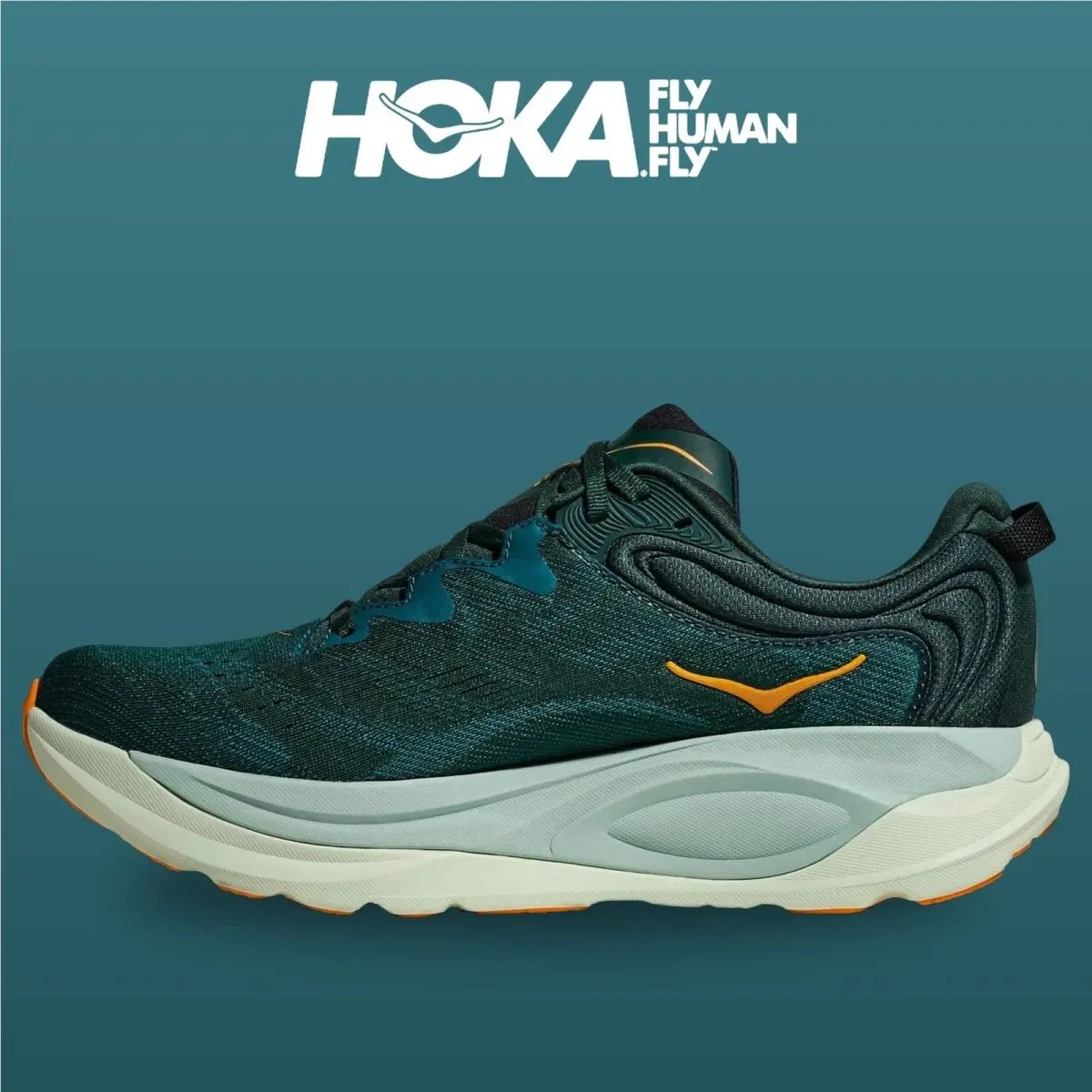 Hoka shoes - Gaviota 6 - Gaviota - 1171932-BLFT - Bay Leaf/Tidal Wave 11