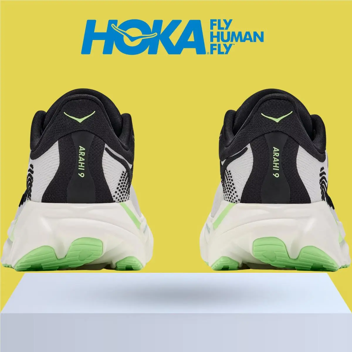 Hoka shoes - Hoka One One Arahi 9 - Black/Black 16