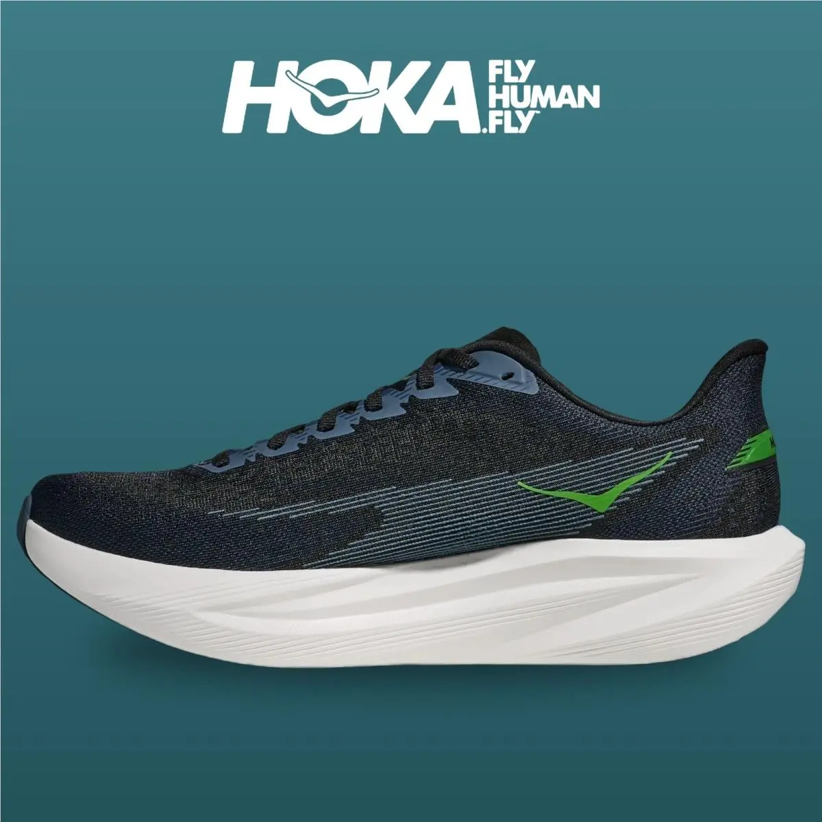 Hoka shoes - Mach 7 - Mach - 1171904-VFD - Varsity Navy/Faded Navy 2