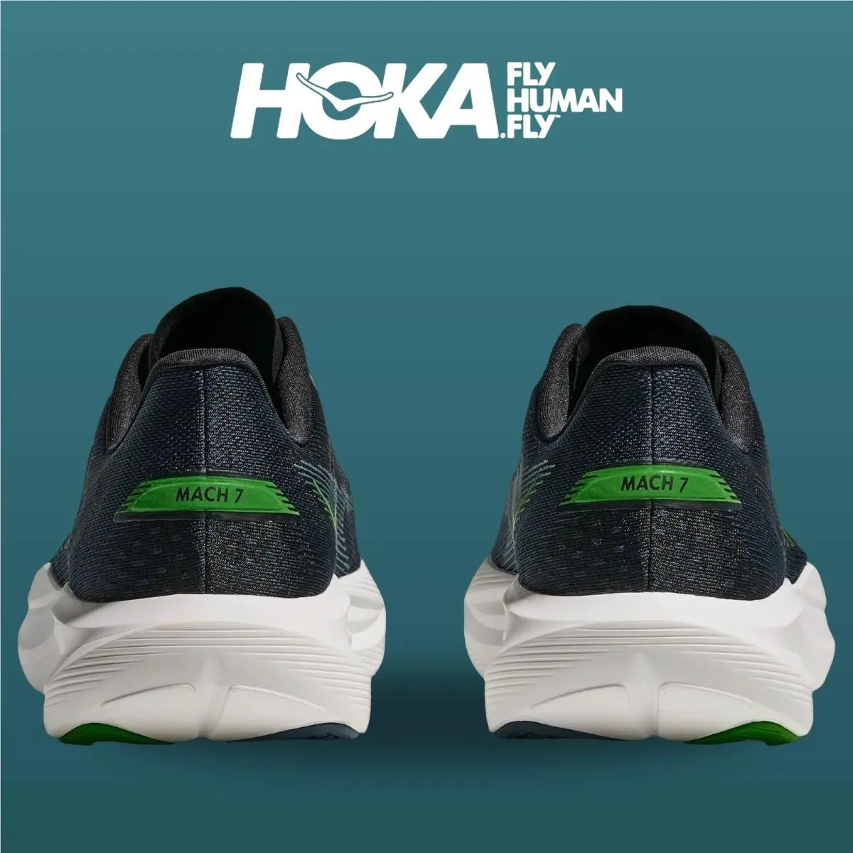Hoka shoes - Mach 7 - Mach - 1171904-VFD - Varsity Navy/Faded Navy 3