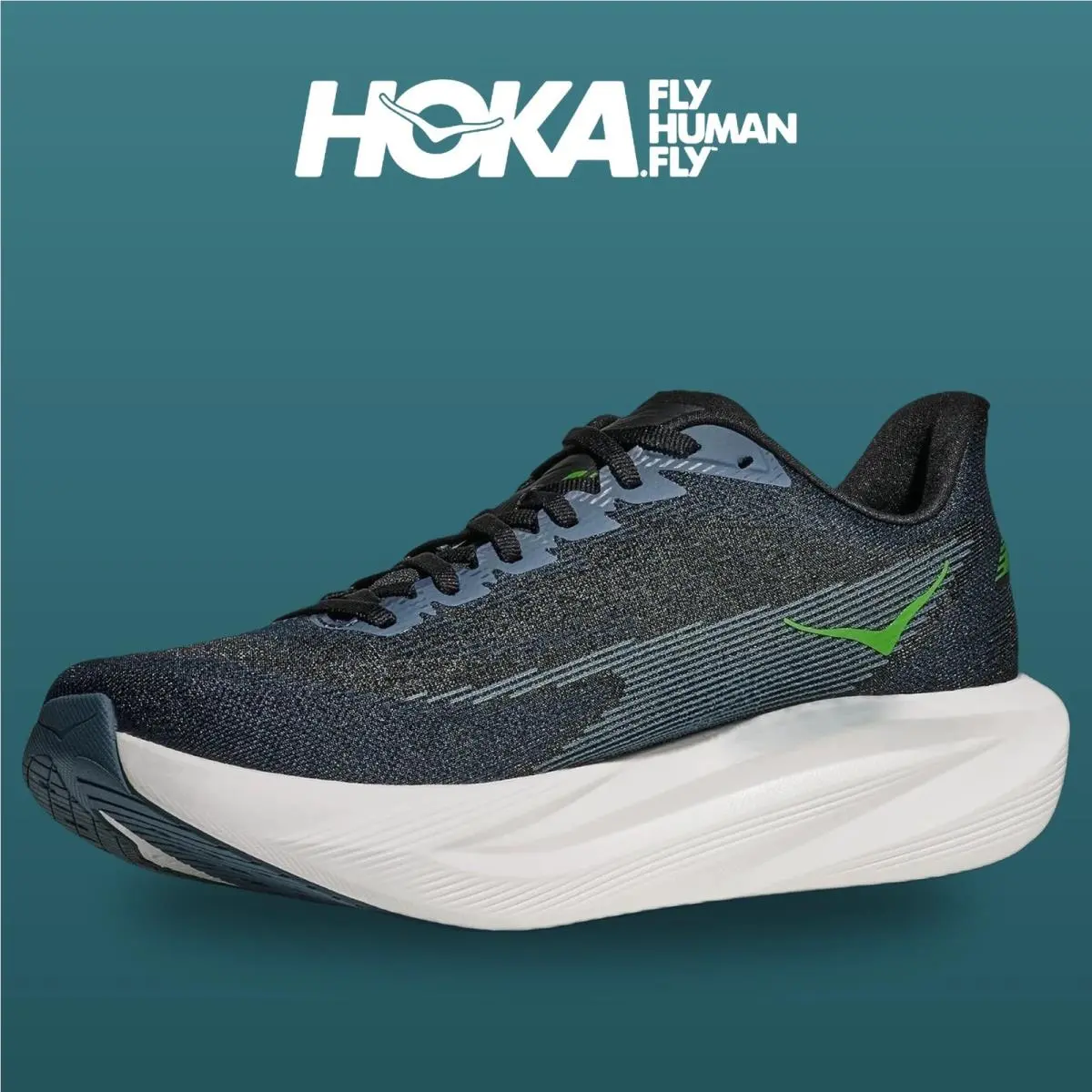 Hoka shoes - Mach 7 - Mach - 1171904-VFD - Varsity Navy/Faded Navy 14