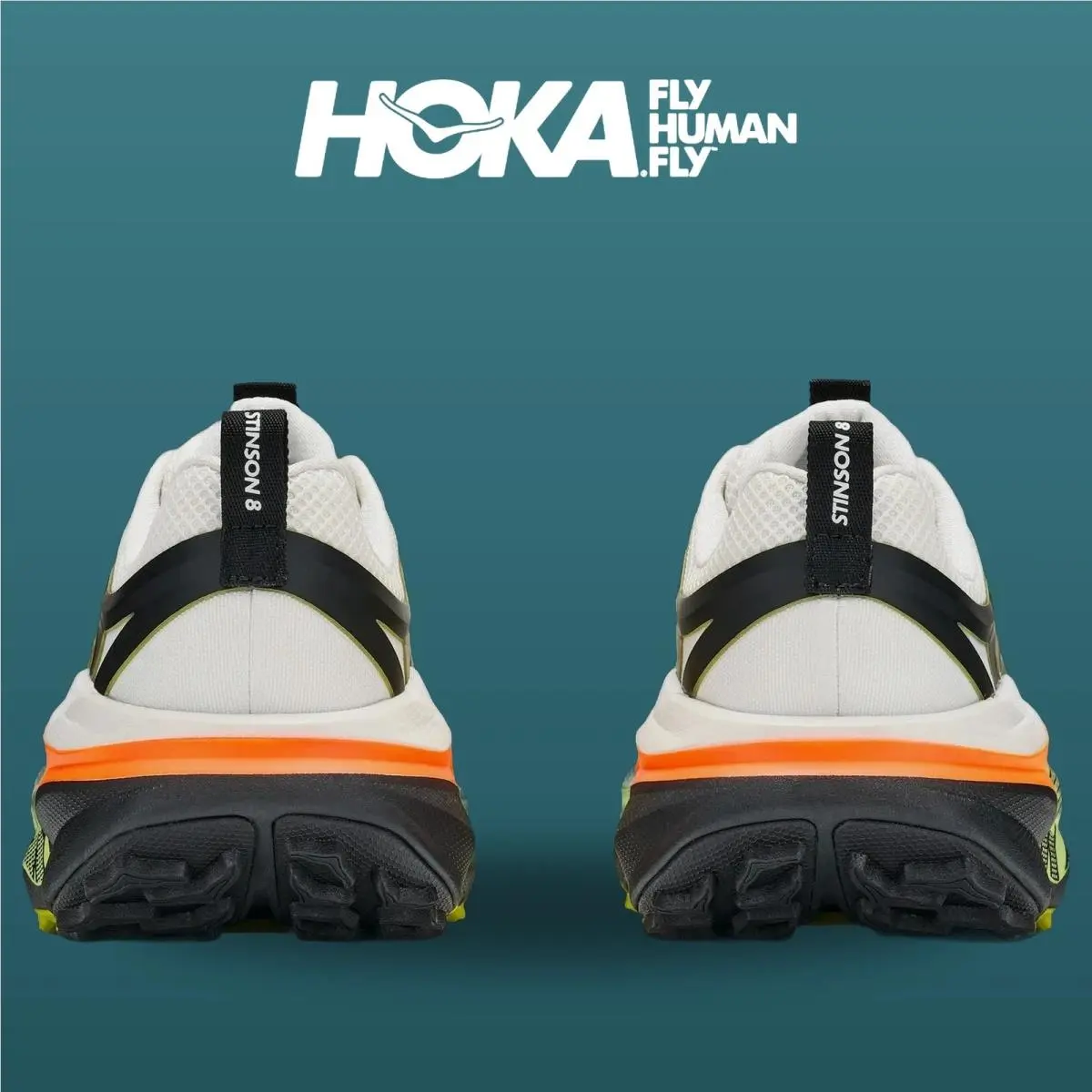 Hoka shoes - Stinson 8 - Stinson - 1176670-FLCK - Frost/Black 12