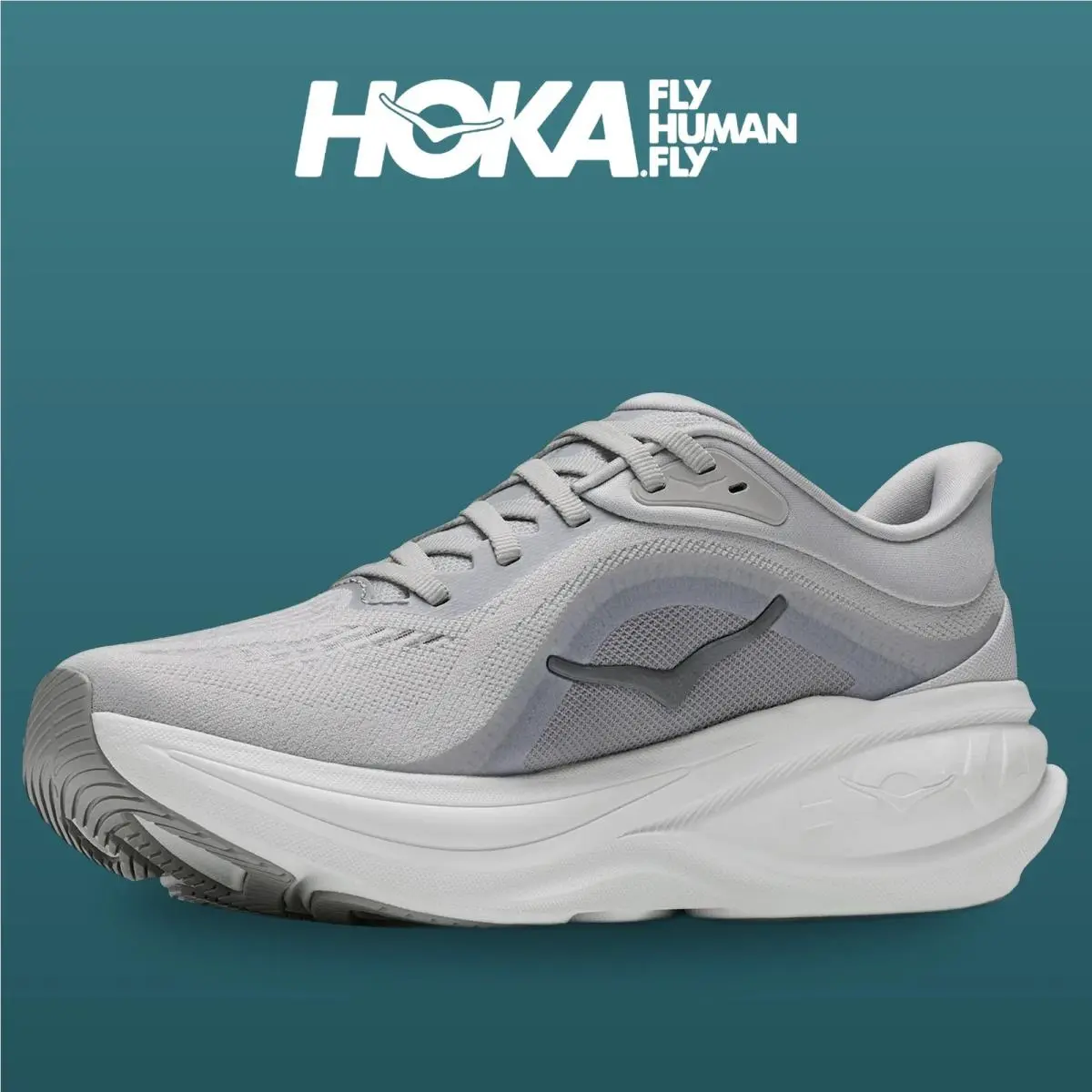 Hoka shoes - Clifton Pro - Clifton Pro - 1176530-STSTL - Stardust/Stellar Grey 5