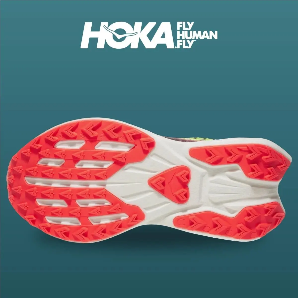 Hoka shoes - Rocket X - Rocket - 1176331-NZN - Neon Yuzu/Neon Flame 3