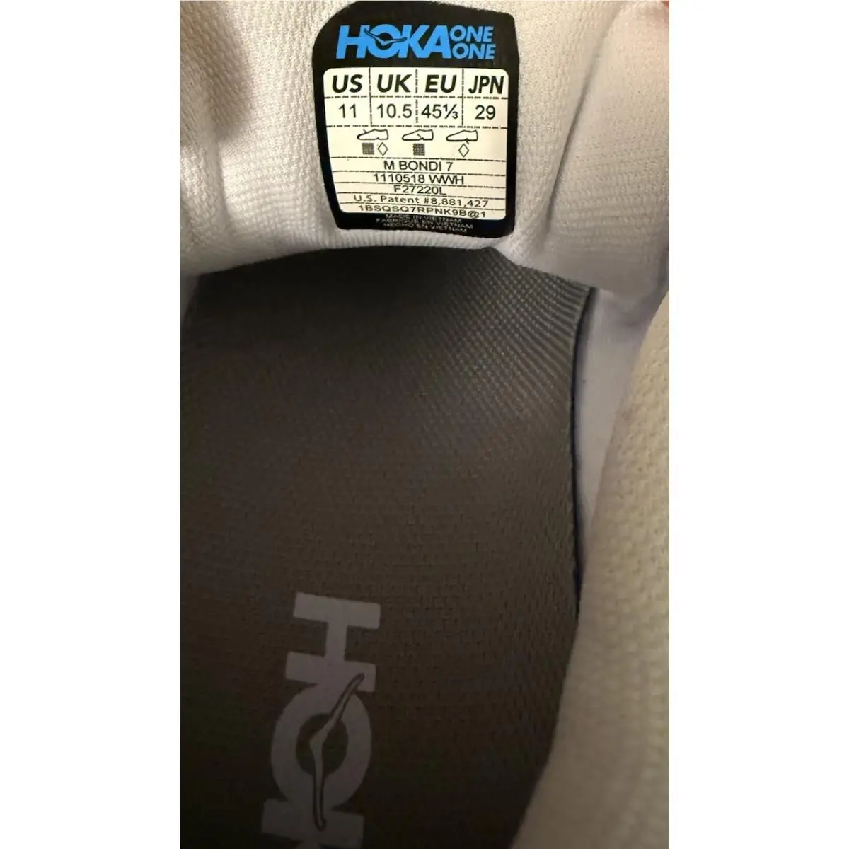 Hoka shoes - Hoka One One Bondi - One One Bondi - 1162011-WWH - White 5