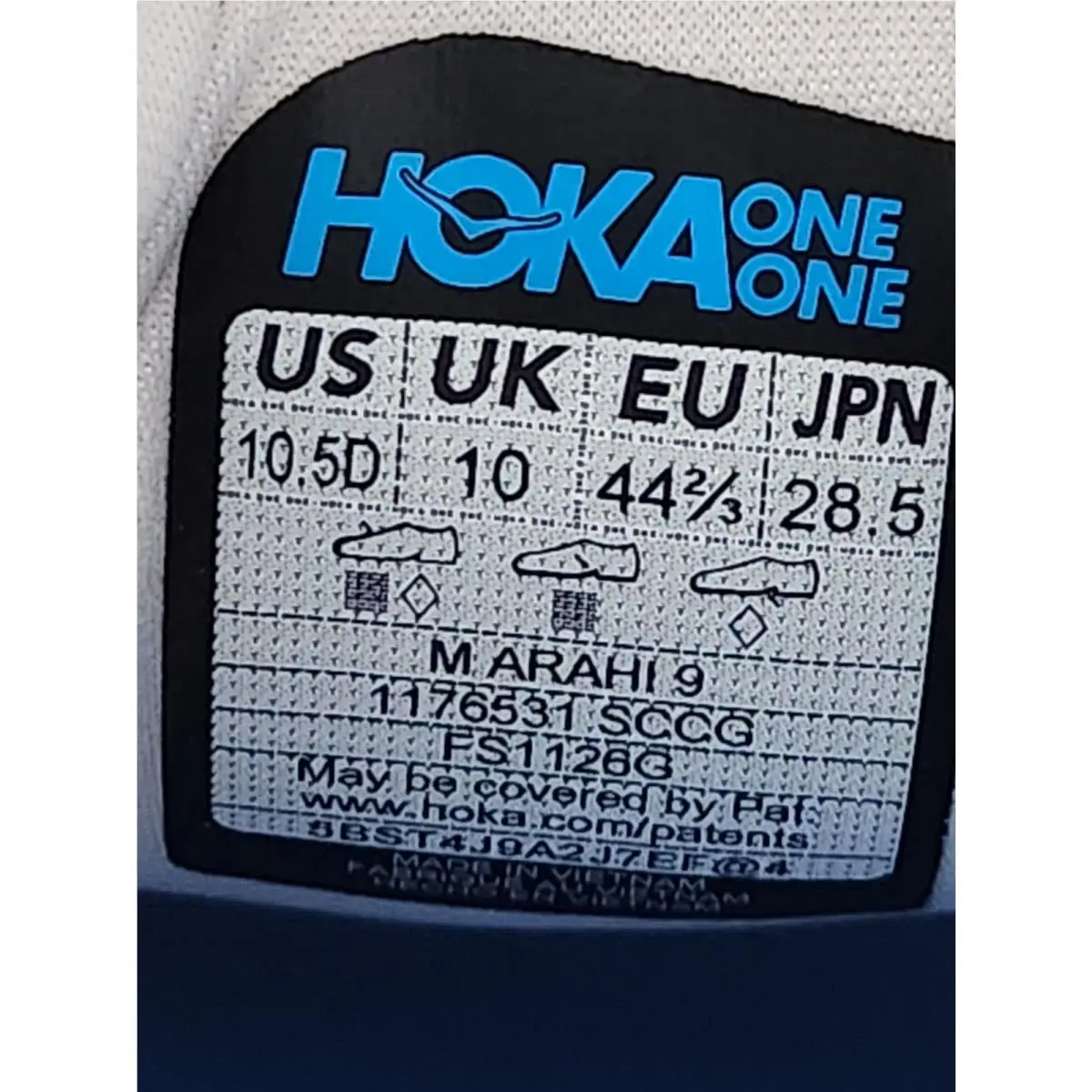Hoka shoes - 9 - 1176531 - Multicolor 8