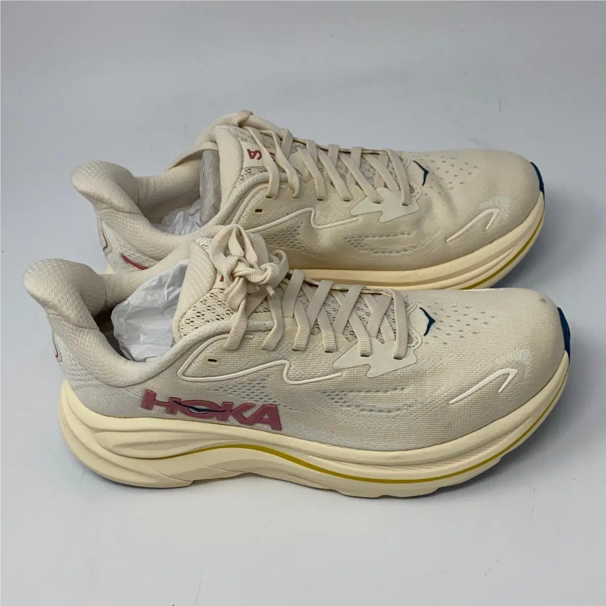 Hoka shoes - Hoka One One HOKA Clifton 10 - 1162031-ARRS - Ivory (UPC: 198605493690) 0