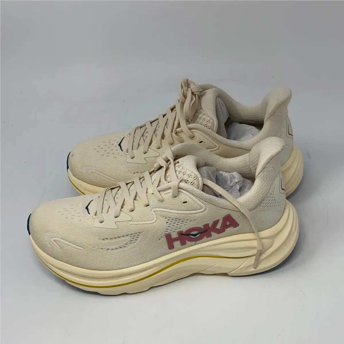 Hoka shoes - Hoka One One HOKA Clifton 10 - 1162031-ARRS - Ivory (UPC: 198605493690) 1