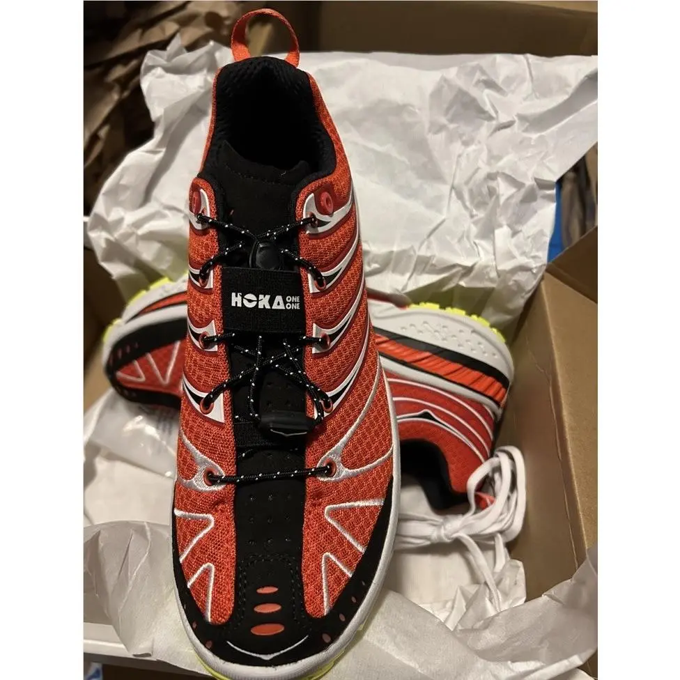 Hoka shoes - Hoka One One Stinson - One One Stinson - 1155350-HBN - Habanero/ Black (UPC: 0197634507576) 4