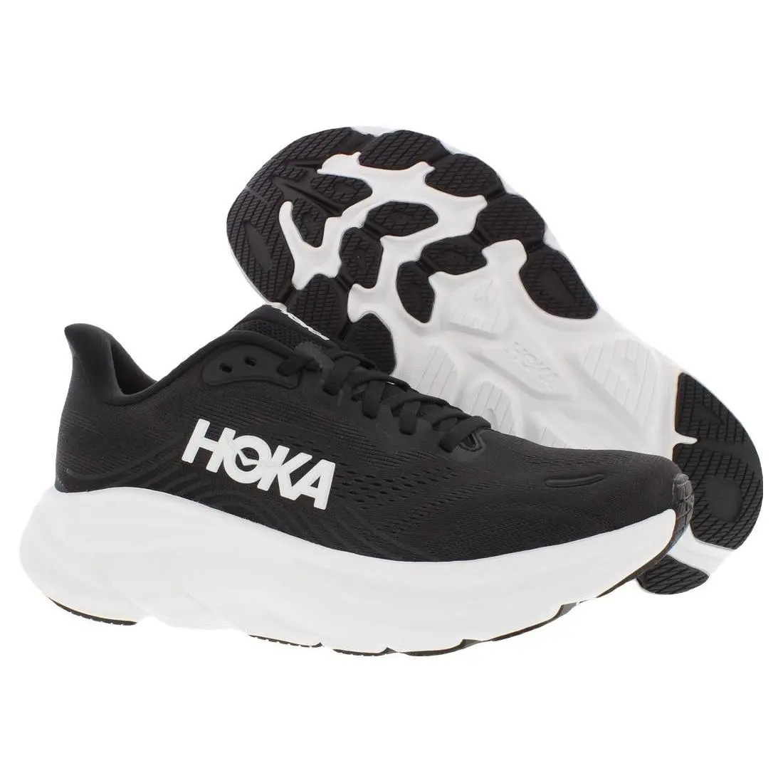 Hoka Clifton 11 Womens Shoes Size 7 Color: Black/white